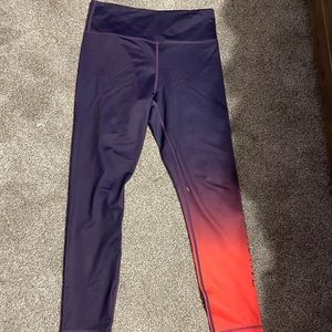 Purple leggings
